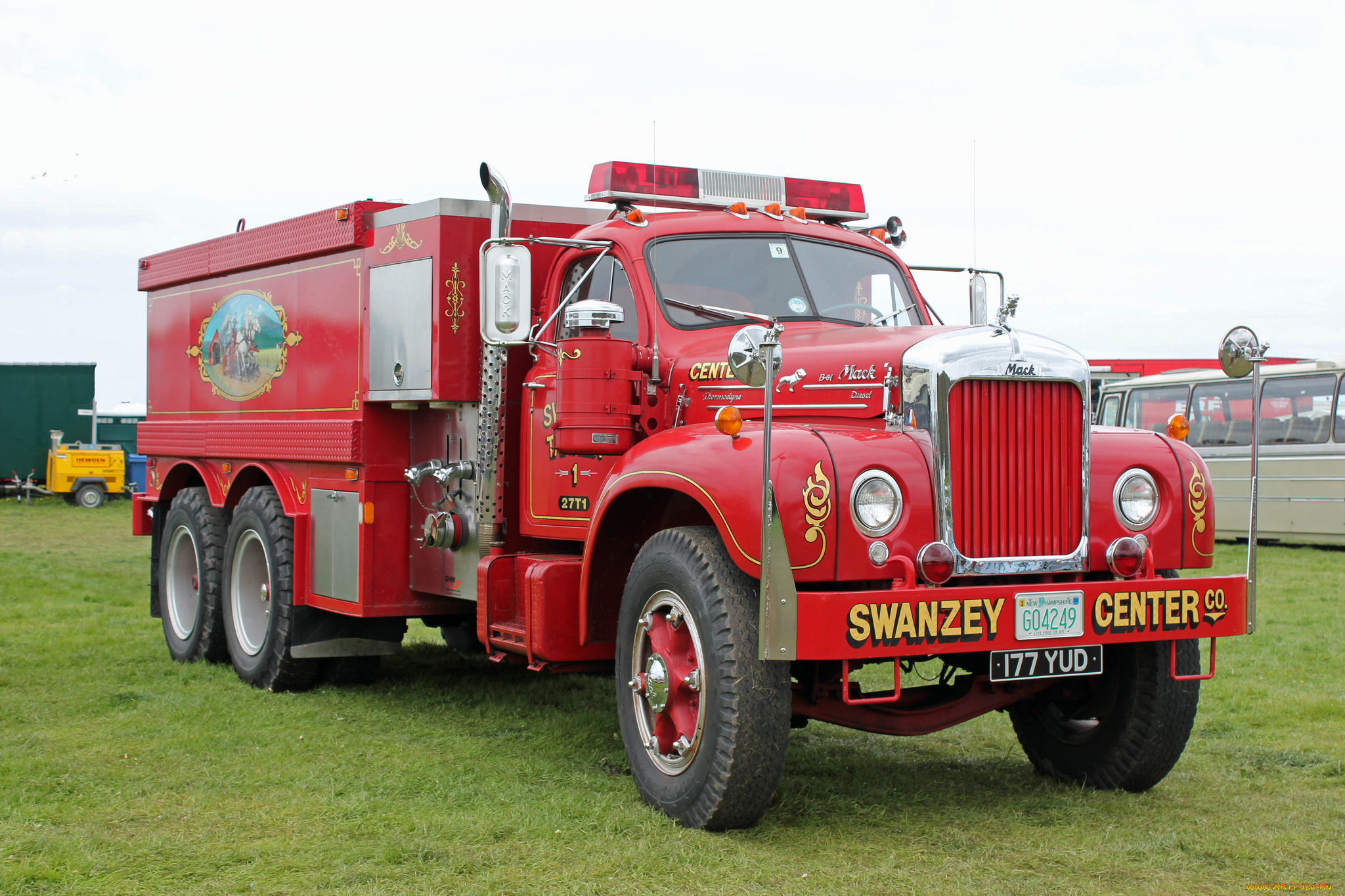 Британская пожарная машина